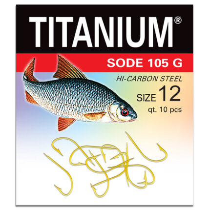 Haczyk Titanium SODE 105G (10 szt.), rozm. 12 (op.zb.10)