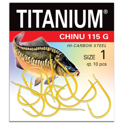 Haczyk Titanium CHINU 115G (10 szt.), rozm. 1 (op.zb.10)