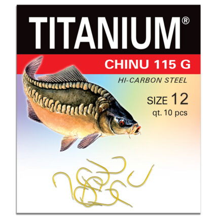 Haczyk Titanium CHINU 115G (10 szt.), rozm. 12 (op.zb.10)
