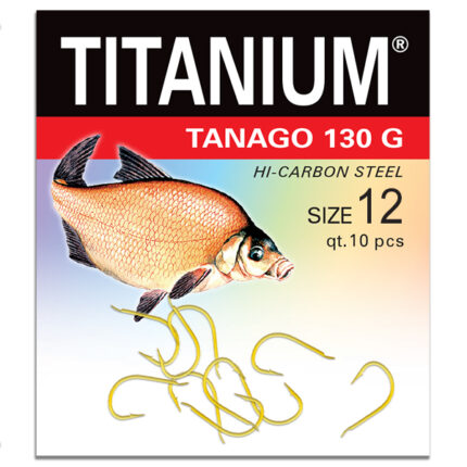 Haczyk Titanium TANAGO 130G (10 szt.), rozm. 12 (op.zb.10)