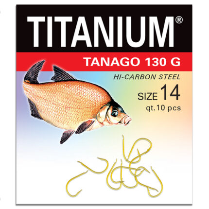 Haczyk Titanium TANAGO 130G (10 szt.), rozm. 14 (op.zb.10)