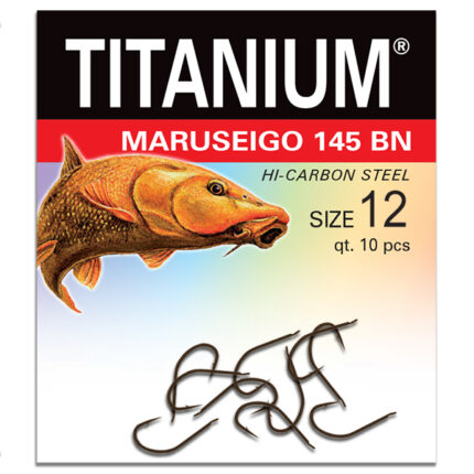Haczyk Titanium MARUSEIGO 145BN (10 szt.), rozm. 12 (op.zb.10)