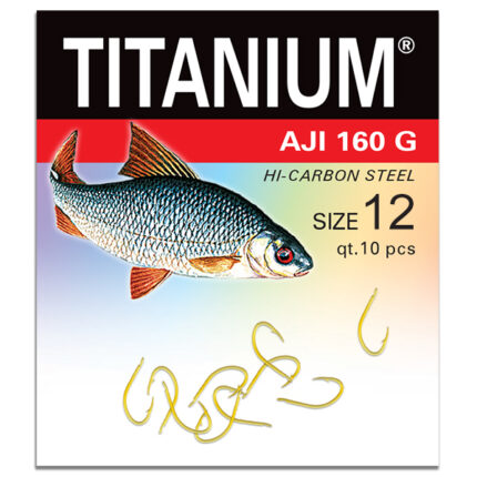 Haczyk Titanium AJI 160G (10 szt.), rozm. 12 (op.zb.10)