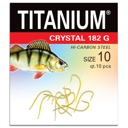 Haczyk Titanium CRYSTAL 182G (10 szt.), rozm. 10 (op.zb.10)