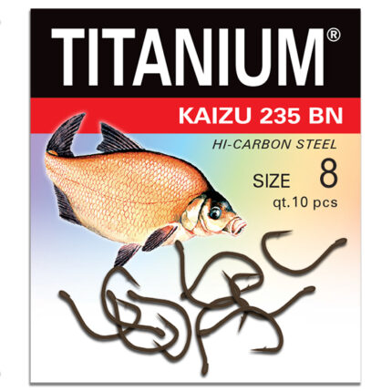 Haczyk Titanium KAIZU 235BN (10 szt.), rozm. 8 (op.zb.10)