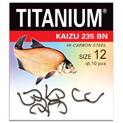 Haczyk Titanium KAIZU 235BN (10 szt.), rozm. 12 (op.zb.10)