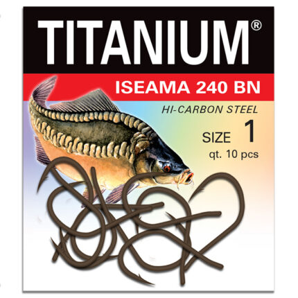 Haczyk Titanium ISEAMA 240BN (10 szt.), rozm. 1 (op.zb.10)