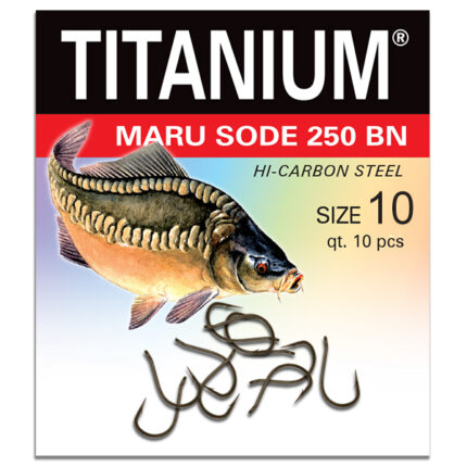 Haczyk Titanium MARU SODE 250BN (10 szt.), rozm. 10 (op.zb.10)