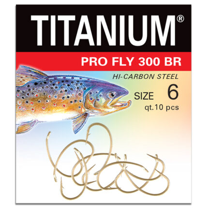 Haczyk Titanium PRO FLY 300BR (10 szt.), rozm. 6 (op.zb.10)