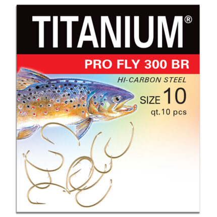 Haczyk Titanium PRO FLY 300BR (10 szt.), rozm. 10 (op.zb.10)