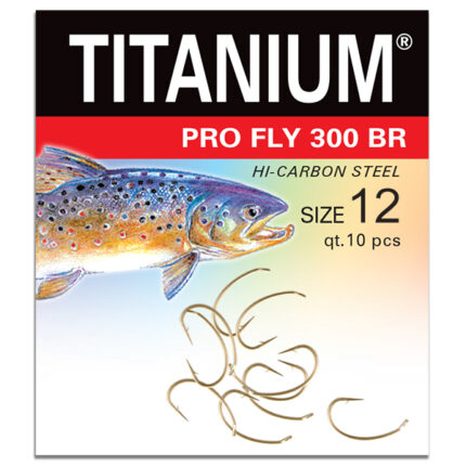 Haczyk Titanium PRO FLY 300BR (10 szt.), rozm. 12 (op.zb.10)