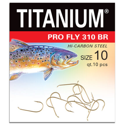Haczyk Titanium PRO FLY 310BR (10 szt.), rozm. 10 (op.zb.10)