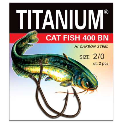 Haczyk Titanium CAT FISH (2 szt.), rozm. 2/0 (op.zb.10)