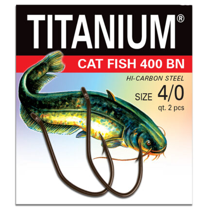 Haczyk Titanium CAT FISH (2 szt.), rozm. 4/0 (op.zb.10)