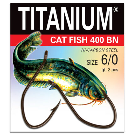 Haczyk Titanium CAT FISH (2 szt.), rozm. 6/0 (op.zb.10)