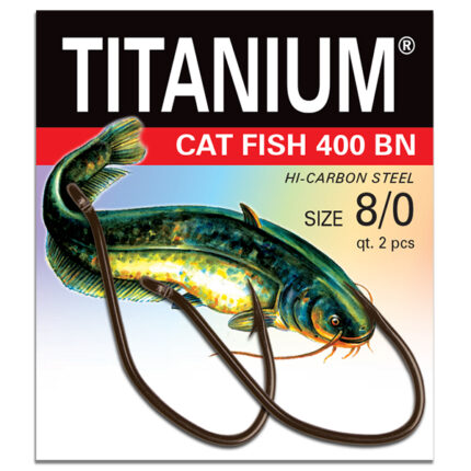 Haczyk Titanium CAT FISH (2 szt.), rozm. 8/0 (op.zb.10)
